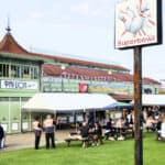 People milling around outside Ryde Superbowl
