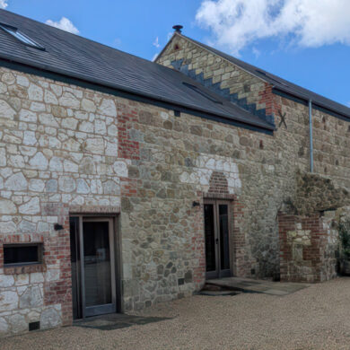 WINNER Barn 1, Little Budbridge Farm, after completely rebuilding