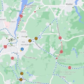 one-network road closures map