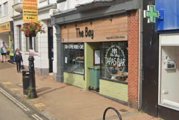 the bay vegan cafe on sandown high street