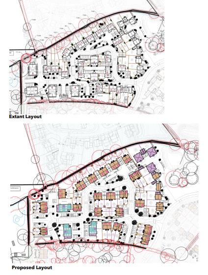 Drawings of West Acre development