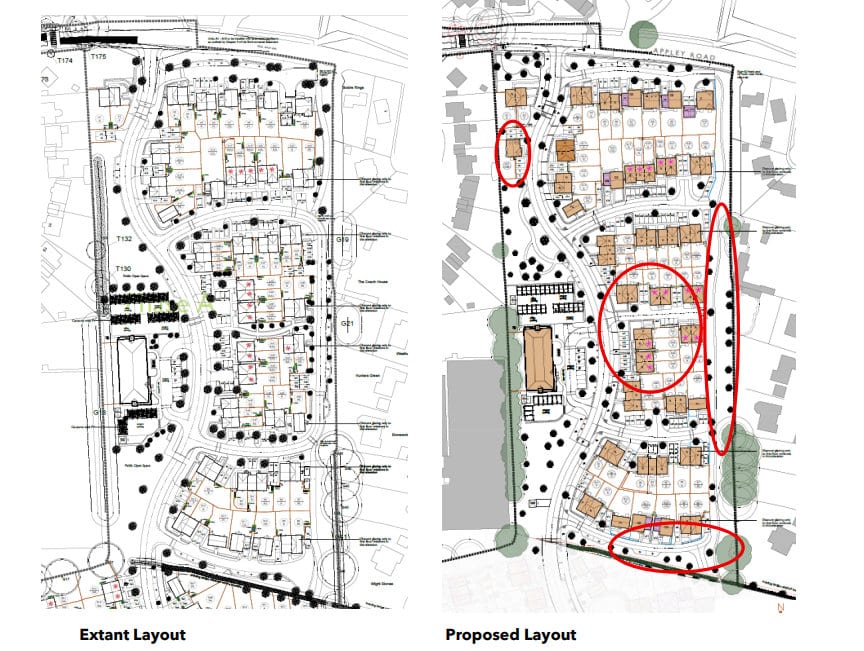 Drawings of West Acre development