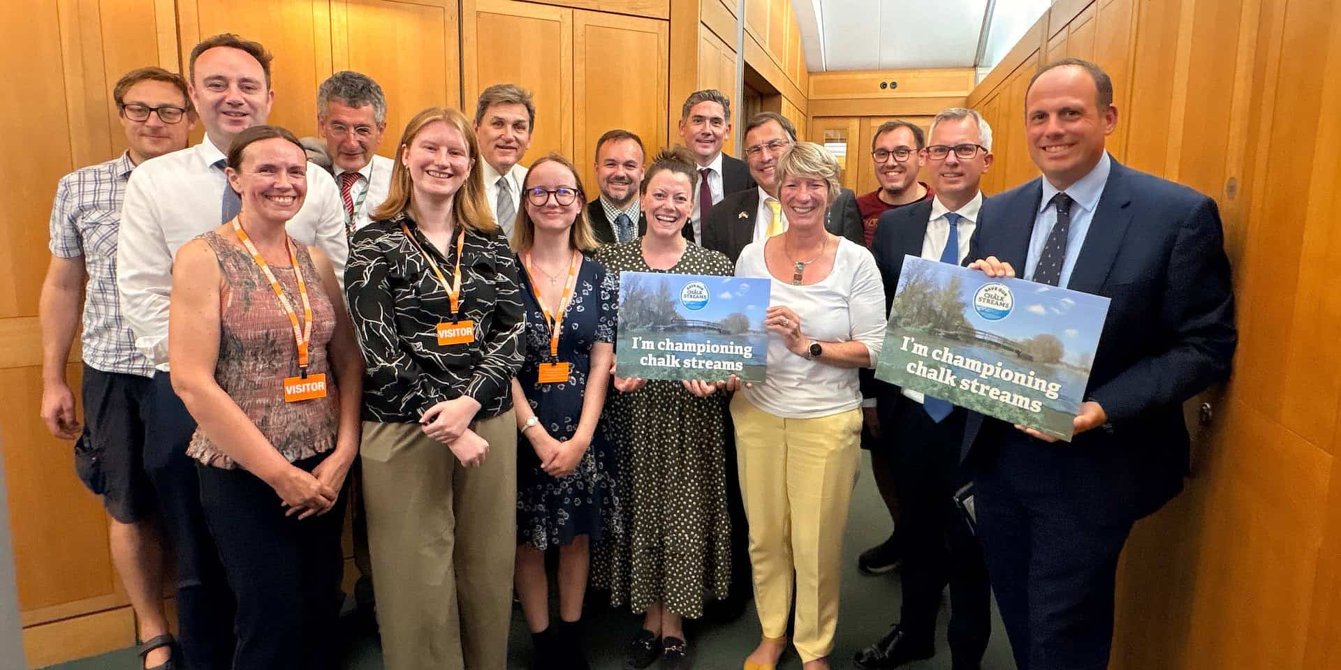 Group of MPs with Wildlife Trust