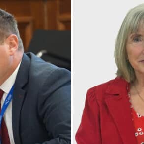 Ed Blake and Rose Freeman