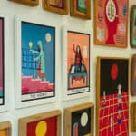 Fran Heath paintings at Quay Arts cropped