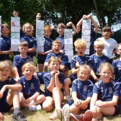 Godshill pupils at naturezones