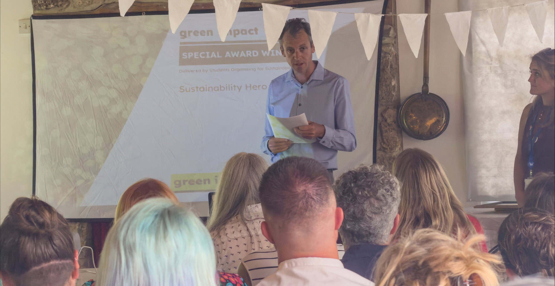 Joe Robertson MP also attended to hand awards to winners