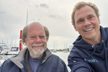 John Caulcutt and Sami Robertson