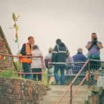 People visiting Bembridge Fort