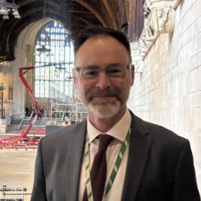 Richard Quigley at Parliament