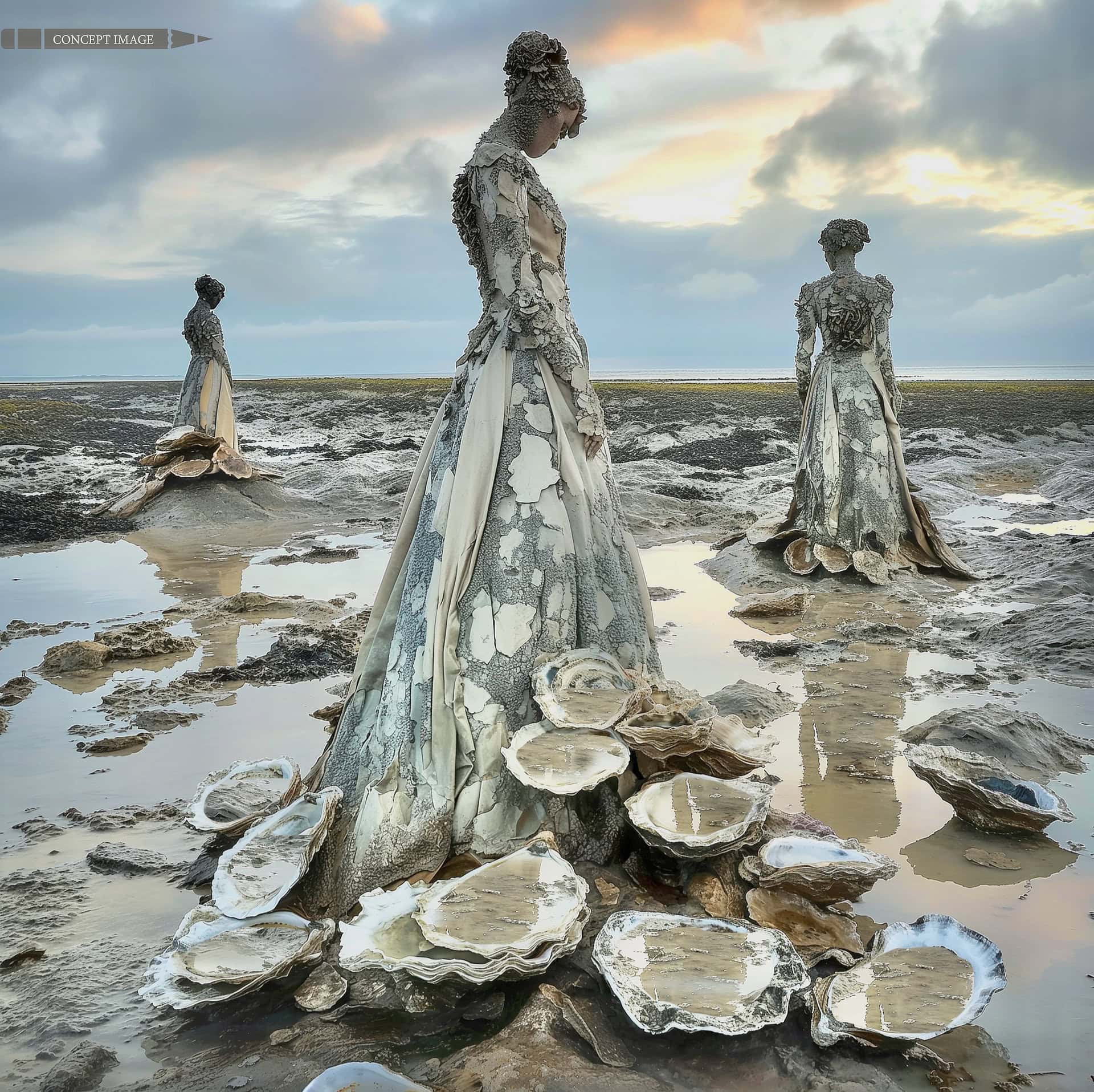 Sandown Siren', a marine sculpture concept by artist Jason de Caires Taylor