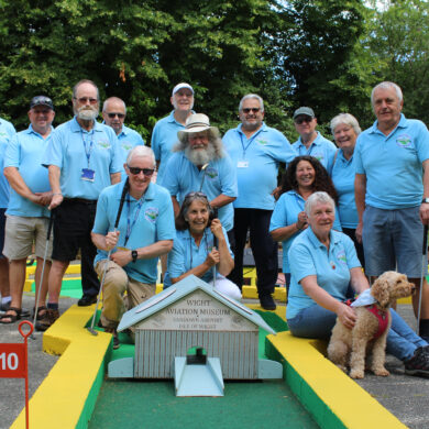 The WAM Team at Hole 10
