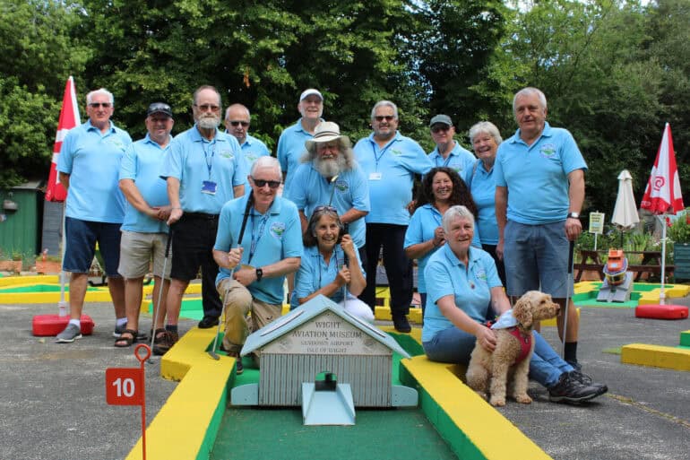The WAM Team at Hole 10