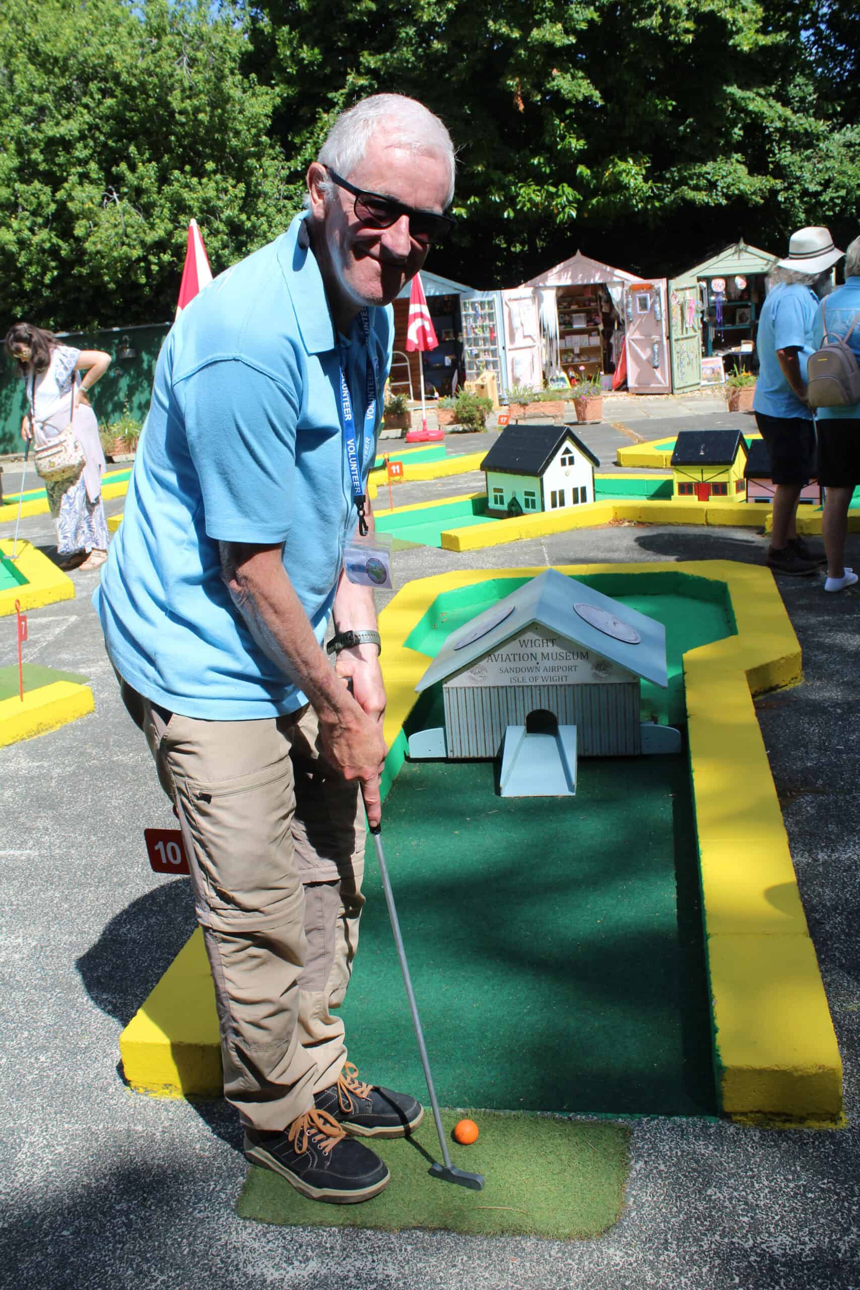 Terry Shaw at Hole 10