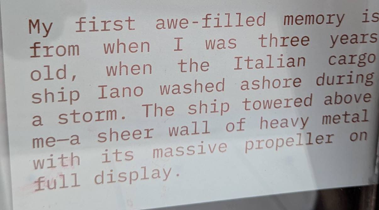 Posters with memories of sandown written on them