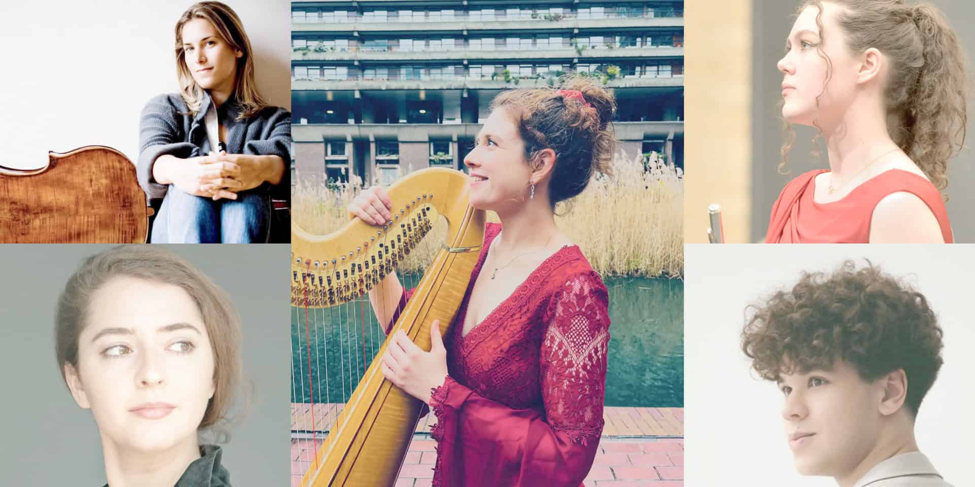 collage of musicians