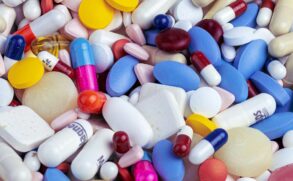 lots of different medication tablets and pills