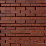 red brick wall