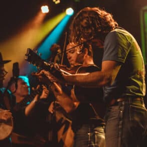 SLO County Stumblers performing on stage