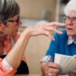 two women talking about sandown