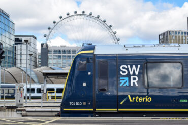 Arterio train at London Waterloo