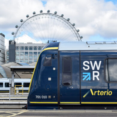 Arterio train at London Waterloo