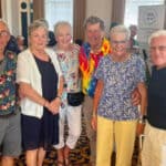 Daisy Ring Bus anniversary event - the team at Northwood House