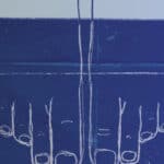 Book Cover showing an illustration of feet dipping into water
