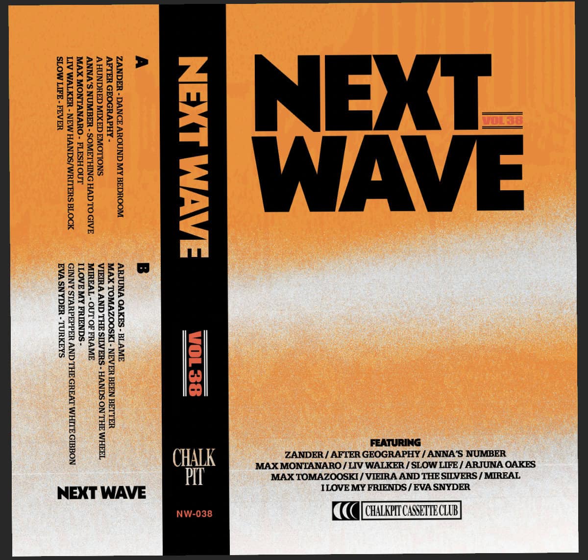 Example cassette cover by Chalkpit Cassette Club