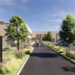 Illustrative Visual of Pedestrian access to main entrance