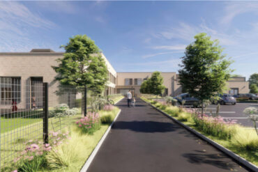Illustrative Visual of Pedestrian access to main entrance