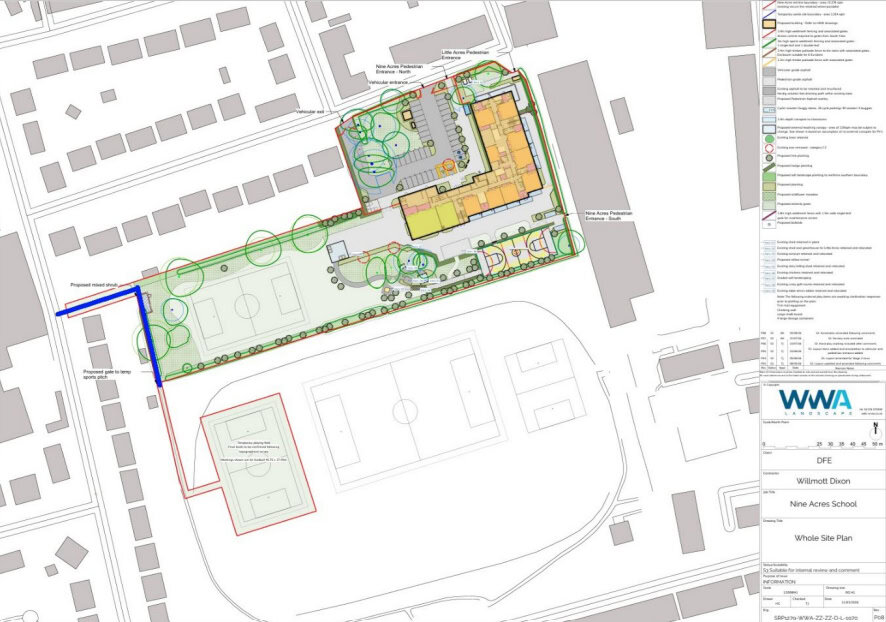 Whole site plan WWA Landscape - IW Council