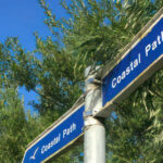 coastal path signage
