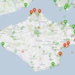 map of sewage overflows