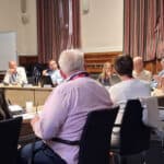 councillors in the mental health scrutiny meeting
