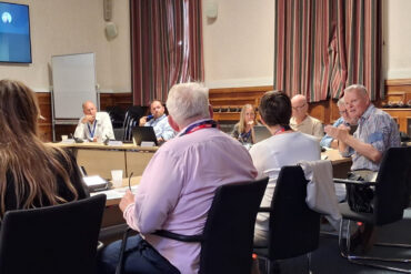 councillors in the mental health scrutiny meeting
