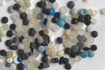 nurdles - small plastic pellets
