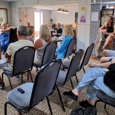 People at the stenbury hall meeting