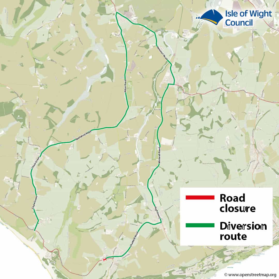 Diversion map