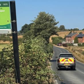 Arreton bust stop