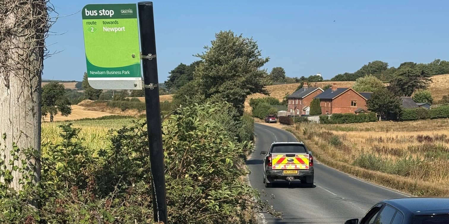 Arreton bust stop