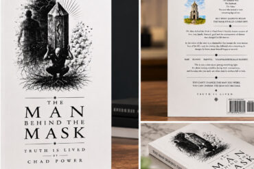 Photos of the book front and back