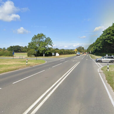 Fighting Cocks road junction - google maps