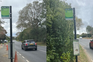 Hale common bus stops