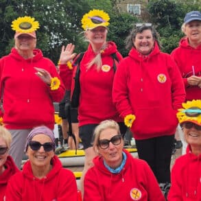 The Island Gig Rowing Club team