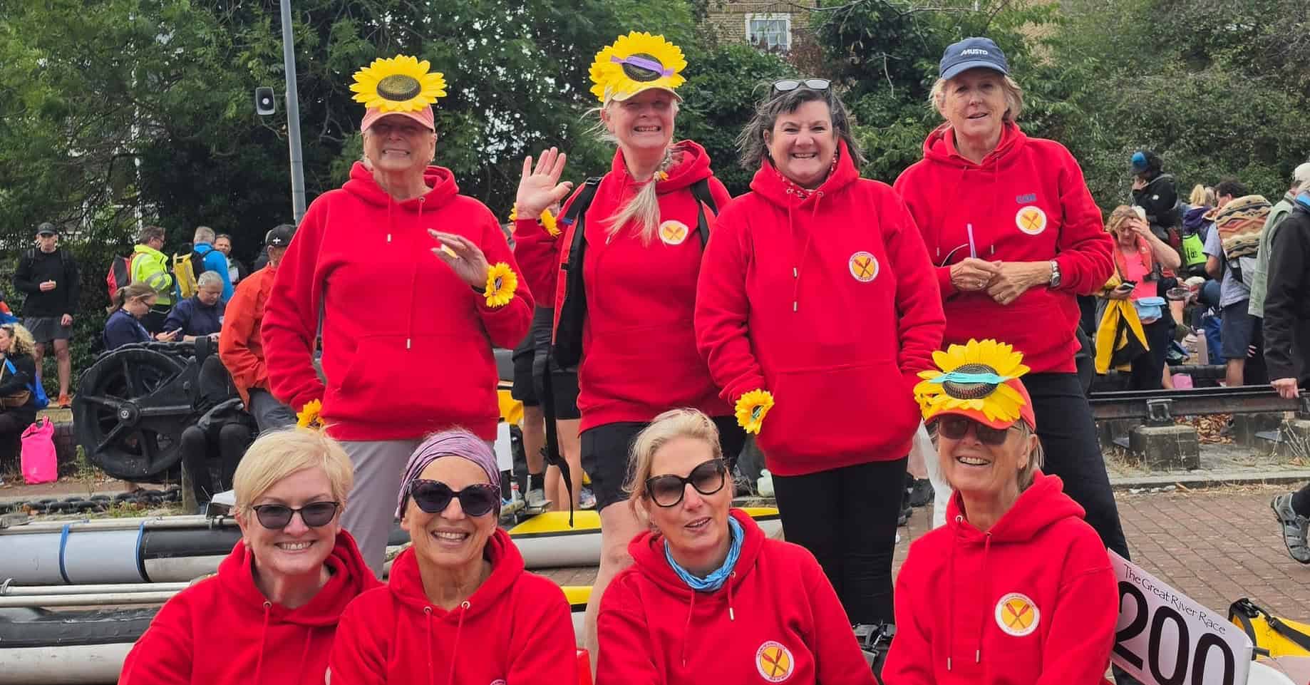 The Island Gig Rowing Club team