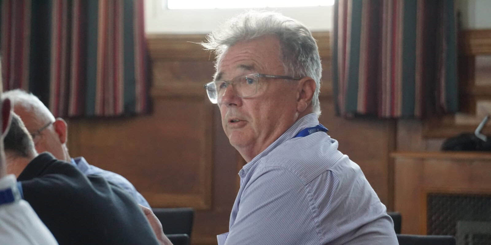 Labour councillor for Cowes North Jock Rafferty