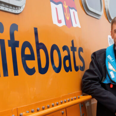 RNLI CEO Peter Sparkes