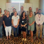 Red Funnel with businesses at the Trade Customer Forum