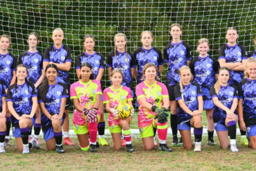Wight Eagles all girls football team